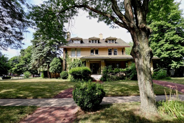 Voormalig woonhuis van de familie Franklin in Detroit (foto: Maarten Slagboom)